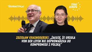 Zdzisław Krasnodębski: „Żałuję, że Ursula von der Leyen nie doprowadziła do kompromisu z Polską“