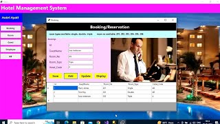 Hotel Management System Using C#