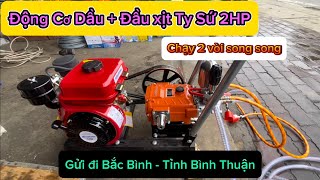 Đầu xịt Ty sứ 2HP lắp động cơ Dầu mini | Điện máy Tuấn Thuỳ