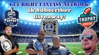 MUST WATCH!!! Get Right Fantasy Network 1,000 Subscriber Ring Giveaway!!!