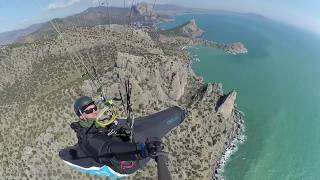 Веселое Крым, Полет на параплане, Yalta-Pragliding