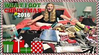 WHAT I GOT FOR CHRISTMAS 2016: MARISSA'S PRESENTS HAUL