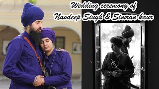 Wedding Ceremony of Navdeep Singh & Simran Kaur || Krishna Studio (Ghogra) #kslive