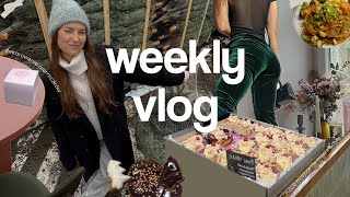 WEEKLY VLOG ❄️/ sporo rozkmin, lęk i wdzięczność / pierniczki i pyszne gotowanie / bieganie zimą 🏃//