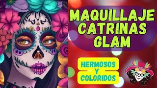 MAQUILLAJE de CATRINAS sorprendentes!!!