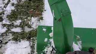 World's crappiest snow blower!