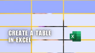 👍 QUICK: HOW TO CREATE A TABLE IN EXCEL USING A MOBILE DEVICE | EXCEL TUTORIAL