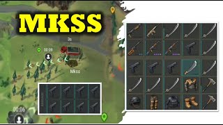 "Mkss" 💥 using tanning rack to block - Last Day On Earth