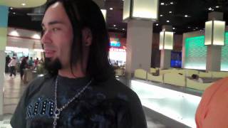 MGM FOOD COURT UFC 116, The Predator and Eddie Bravo enjoy ice cream together ).mp4