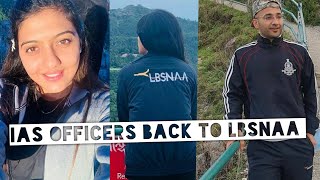 IAS OFFICERS BACK IN LBSNAA TRAINING 2019 BATCH Latest VIDEO #ias #upsc #ips #lbsnaa