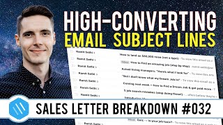 High-Converting Email Subject Lines Analyzed & Critiqued (32/100)