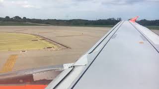 EASYJET A319 / LEMH/LSGG / Take-off