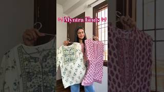 Short Kurti haul | Myntra Finds | Manisha Sati