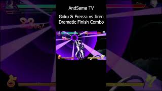 DBFZ | Goku & Freeza vs Jiren #shorts