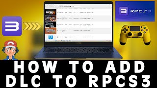 HOW TO ADD DLC IN RPCS3 IN 3 MINUTES  ( PS3 EMULATOR ) DOWNLOAD AND INSTALL DLC TO RPCS3 2024