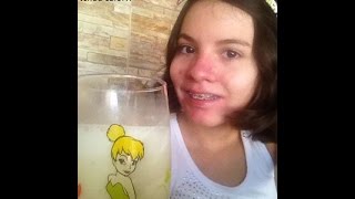 Smoothie de banana - borboleta na cozinha - a menina borboleta