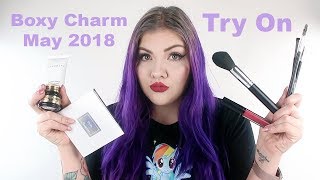 May Boxycharm Try On! 2018 | Makayla Wetmore