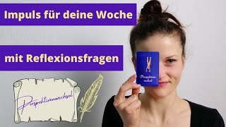 PERSPEKTIVENWECHSEL WochenOrakelKarte mit Reflexionsfragen | 12.-18.4. Achtsamkeitsübung für Alltag