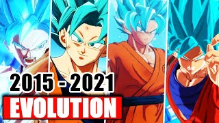 EVOLUTION OF GOKU BLUE in Dragon Ball Games 2015-2022 超サイヤ人ブルー