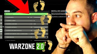 🔊🏃CÓMO ESCUCHAR MEJOR LOS PASOS EN WARZONE 2! │Mejor configuración Audio y Sonido