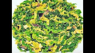 Jinsi Ya Kupika Kabichi Jia Rahisi (Green Cabbage Recipe)