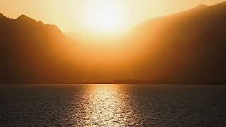 Meditating sound|sunset view|relax your mind #viral #meditation