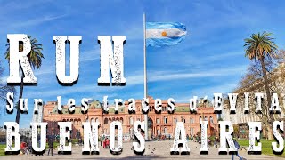 Run dans Buenos Aires - Sur les traces d'Evita Perón - #Buenosaires #argentine