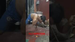 PUSHUPS ON IRON ROD 🔥🔥💪💪#attitude#viral PLZ SUBSCRIBE 🙏