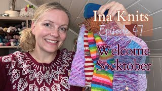 Welcome Socktober! A cozy knitting chat by Ina Knits // Episode 47