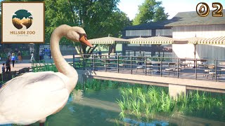 Swan Lake Restaurant - HILLSIDE ZOO 02 - Planet Zoo