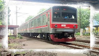 Hunting Kereta Api - KRL di Kolong Jembatan