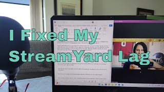 How I Fixed My StreamYard Livestream Lag - You Won't Believe the Difference!