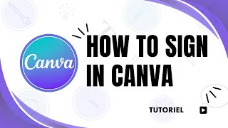 How to sign in Canva