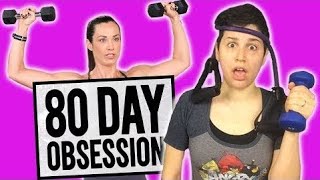 I TRIED FOLLOWING AN 80 DAY OBSESSION WORKOUT VIDEO BY AUTUMN CALABRESE