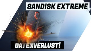 SanDisk Extreme Pro SSD defekt - Datenverlust nach Ägypten Trip