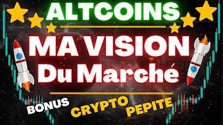 Ma vision sur les Altcoins pour cette été ! (+ Bonus Crypto Pétite) Etude de temporalité crypto