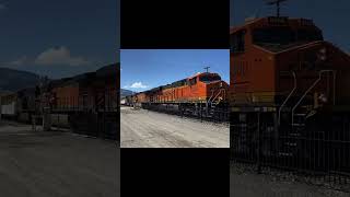 #bnsf mixed freight over the #mrl 2nd sub. #train #trainwatching #shorts #trainshorts #railroad