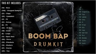 Boom Bap Drum Kit 2024 - "Deus" | Drum Kit Download