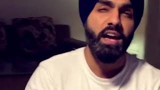 Ambraan To Aayi Hoyi Hoor Sohniye || Ammy Virk || Latest Punjabi Song 2020