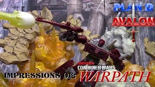 Never Enough Explosions - PDA Impressions of Transformers Combiner Wars Warpath