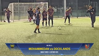 MOHAMMEDAN vs DOCKLANDS - ILFL VETS 7s - TVL17 - 6 OCTOBER 2022