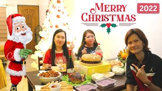 NOCHE BUENA WITH FAMILY 🌲☃️ | Christmas Eve Dinner with Fam | Vlogmas 2022 | Marilyn Tuangco