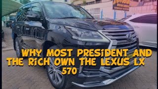 Reasons why president ruto and the rich love lexus lx570 and why it is the best luxury suv in africa