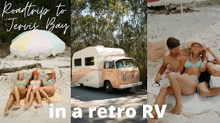 Jervis Bay road trip in a retro RV campervan