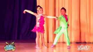 Amazing 6 Year Olds Kevin and Gabby Kids of Baila Conmigo Salsa Colombia Style - DC Bachata Congress