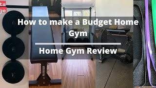 How to Make a Budget Home Gym | My Home Gym Review | BEST TIP