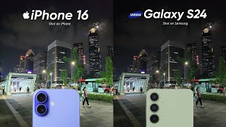 iPhone 16 vs Samsung Galaxy S24 Camera Test