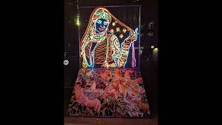 Chila Kumari Singh Burman's Public Art Trail in Art after Dark #London