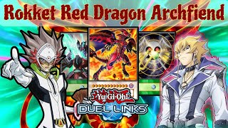 YuGiOh [Duel Links] Rokkets + Red Dragon Archfiend/Resonators