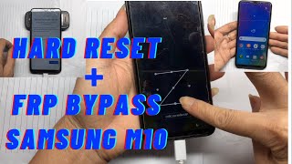 hard reset + frp bypass samsung m10